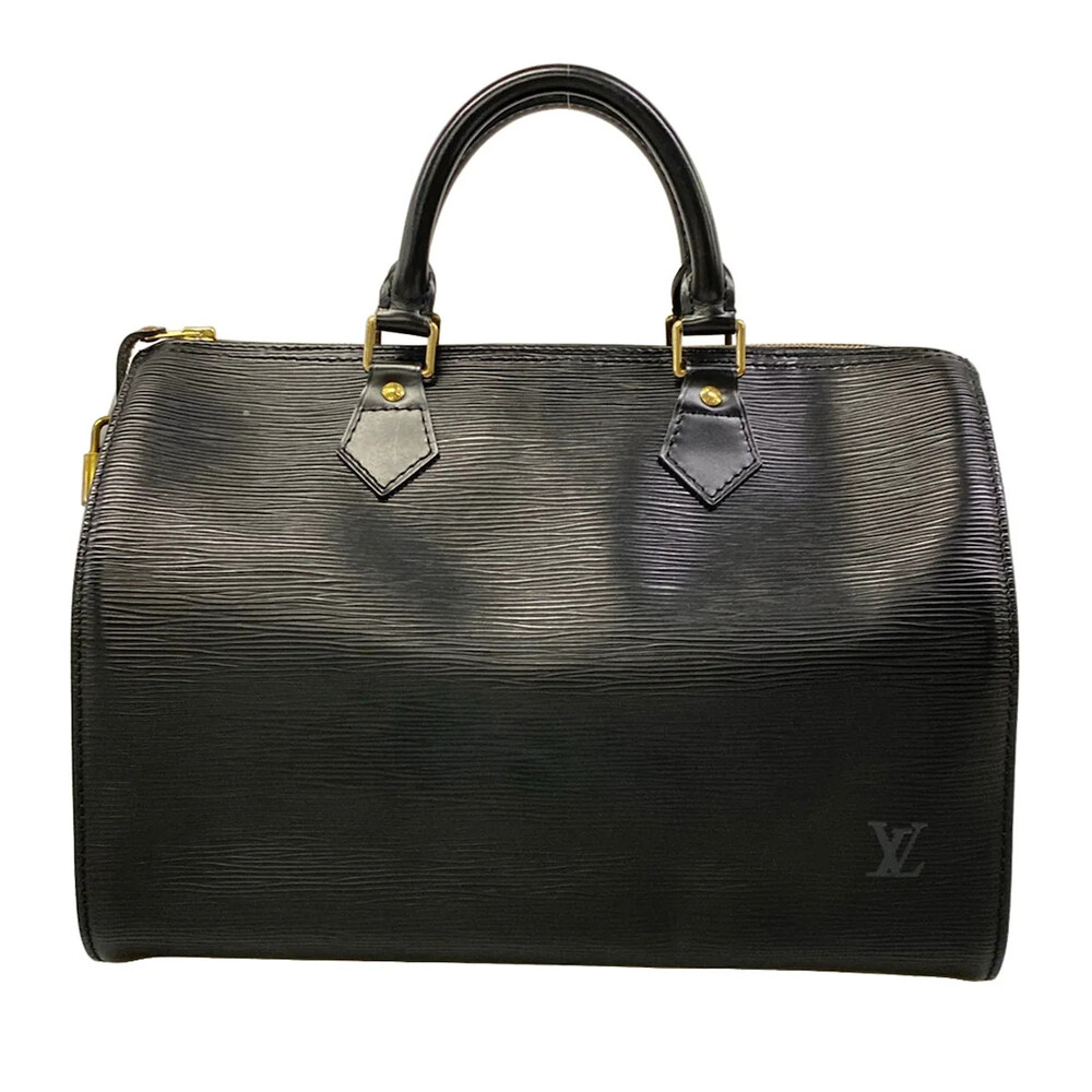 Louis Vuitton Speedy 30 Noir Epi #351583L10B